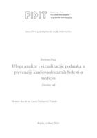 Uloga analize i vizualizacije podataka u prevenciji kardiovaskularnih bolesti u medicini