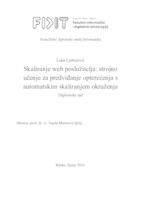 Skaliranje web poslužitelja: strojno učenje za predviđanje opterećenja s automatskim skaliranjem okruženja