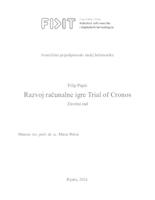 Razvoj računalne igre Trial of Cronos