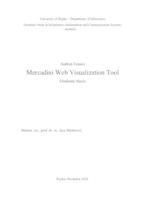 Mercadini Web Visualization Tool