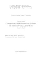 prikaz prve stranice dokumenta Usporedba sustava za orkestraciju mikrouslužnih aplikacija