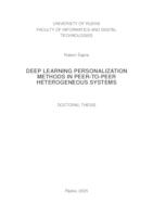 prikaz prve stranice dokumenta Deep Learning Personalization Methods in Peer-to-peer Heterogeneous Systems