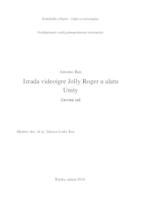 prikaz prve stranice dokumenta Izrada videoigre Jolly Roger u alatu Unity