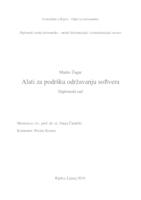 prikaz prve stranice dokumenta Alati za podršku održavanju softvera