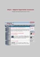 prikaz prve stranice dokumenta AHyCo - Adaptive Hypermedia Courseware