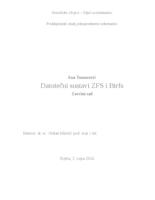 prikaz prve stranice dokumenta DATOTEČNI SUSTAVI ZFS I BTRFS