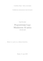 prikaz prve stranice dokumenta Programiranje Lego Mindstorms Autića