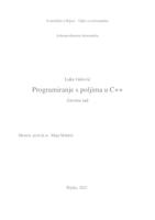 prikaz prve stranice dokumenta Programiranje s poljima u C++